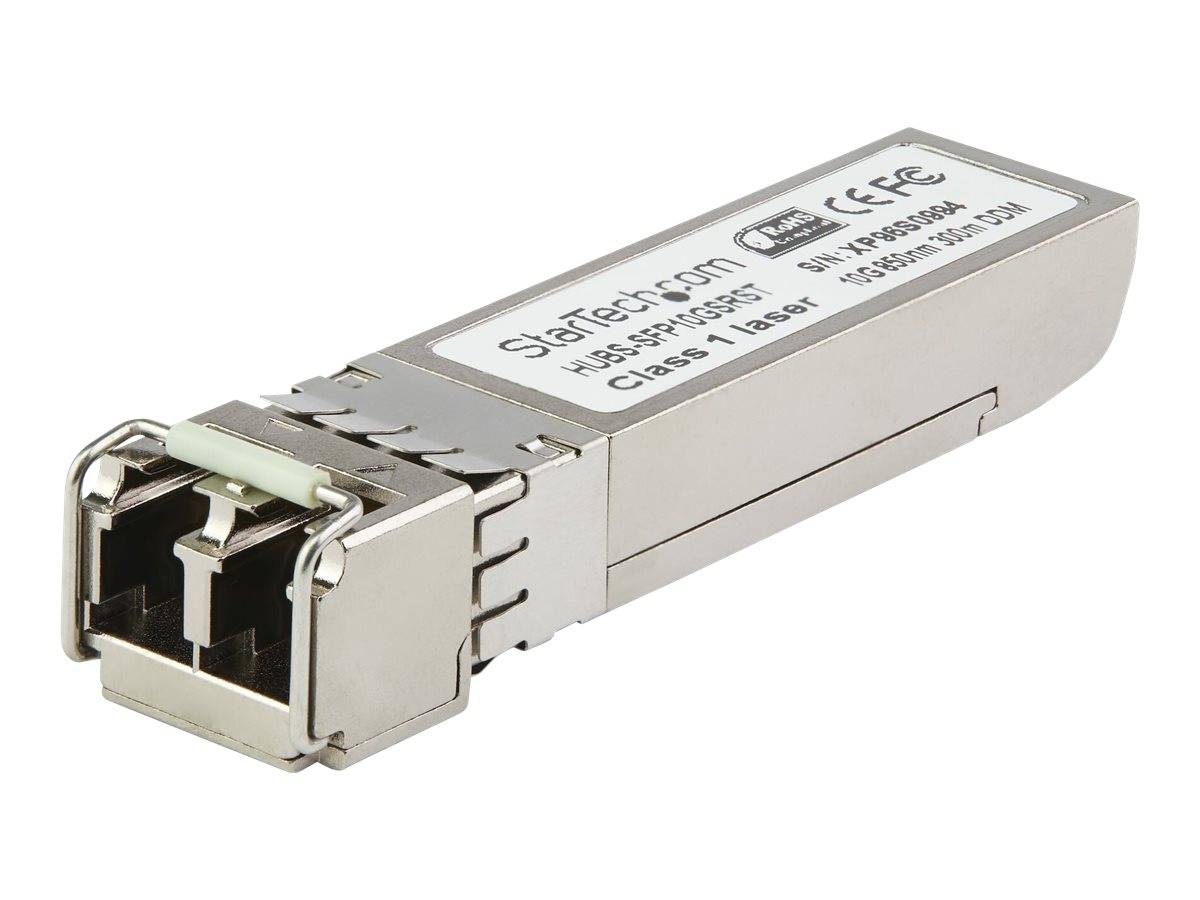StarTech.com SFP10GLREMST Transceiver Modul (SFP+ Module, 10GBase-LR Dell EMC kompatibel, Glasfaser, 1310 nm,1310 nm, LC