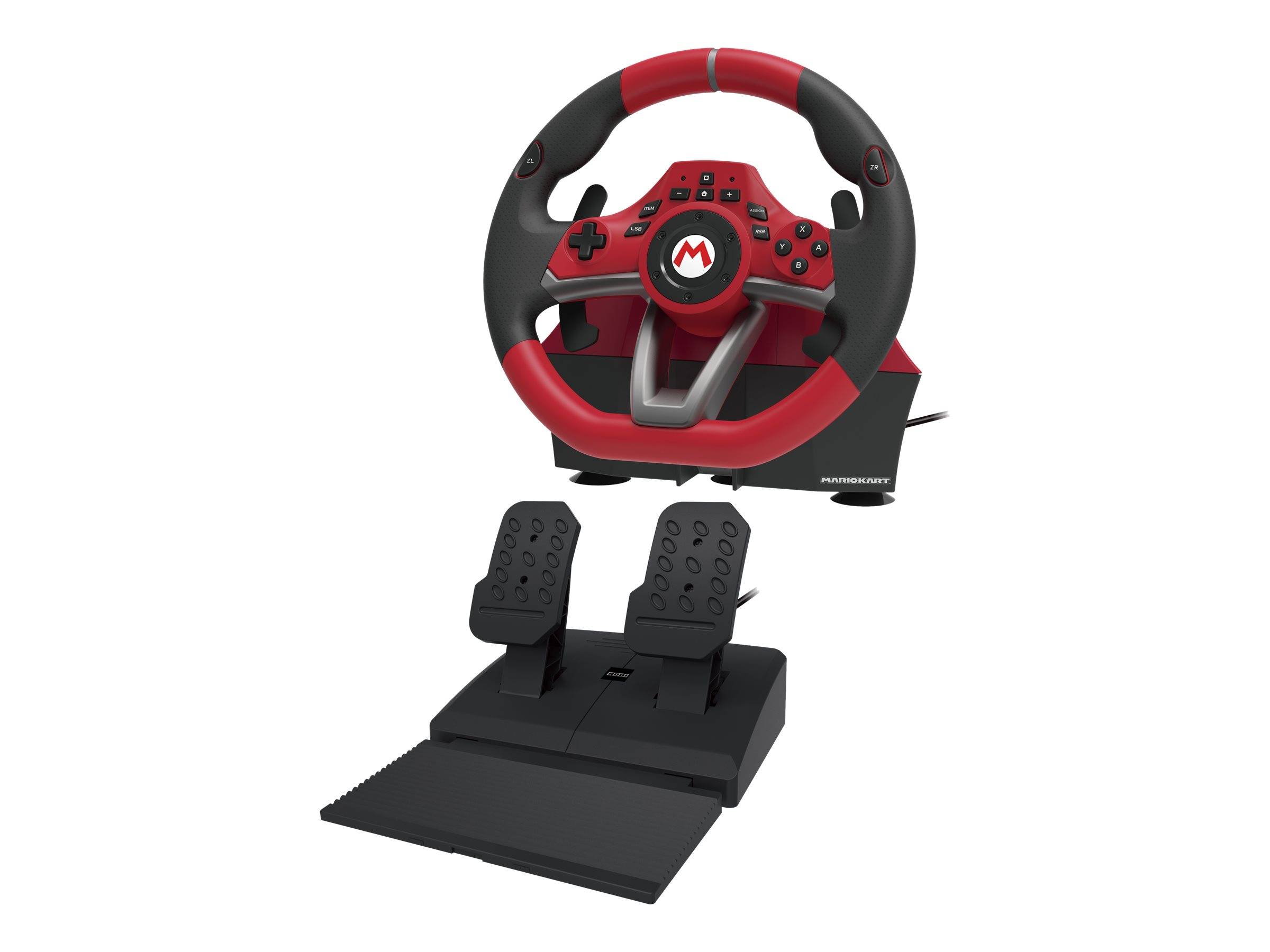 HORI Mario Kart Racing Wheel Pro Deluxe - Lenkrad- und Pedale-Set