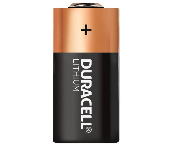 Batterie Lithium, CR123A, 3V, DURACELL