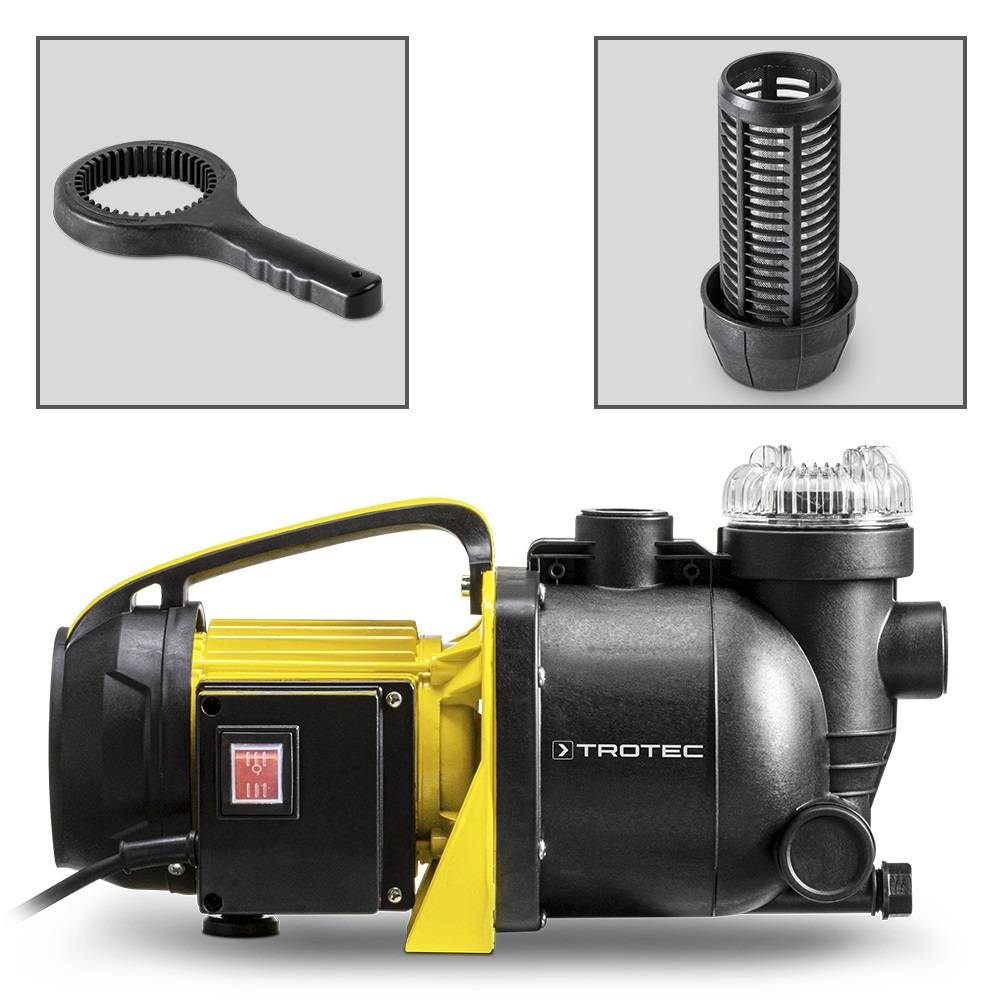 TROTEC TGP 1005 E Gartenpumpe 3.300 l/h