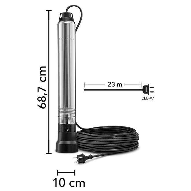 TROTEC TROTEC TDP 750E Tiefbrunnenpumpe 5.100 l/h