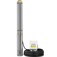 TROTEC Tiefbrunnenpumpe TDP 7500 E – Wasserpumpe mit Fördermenge 4800 l/h, 1500 W – Eintauchtiefe max. 20 m, 9,3 bar, IP68 für Pumpe, Edelstahlp TROTEC Tiefbrunnenpumpe TDP 7500 E – Wasserpumpe mit Fördermenge 4800 l/h, 1500 W – Eintauchtiefe max. 20 m, 9,3 bar, IP68 für Pumpe, Edelstahlp