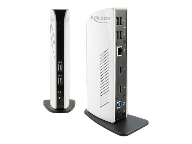 Delock USB Docking Station Dual HDMI Full-HD