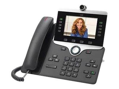 Cisco IP Phone 8865 - IP-Videotelefon - mit Digitalkamera, Bluetooth-Schnittstelle - IEEE 802.11a/b/g/n/ac (Wi-Fi)