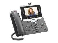 Cisco IP Phone 8865 - IP-Videotelefon - mit Digitalkamera, Bluetooth-Schnittstelle - IEEE 802.11a/b/g/n/ac (Wi-Fi)