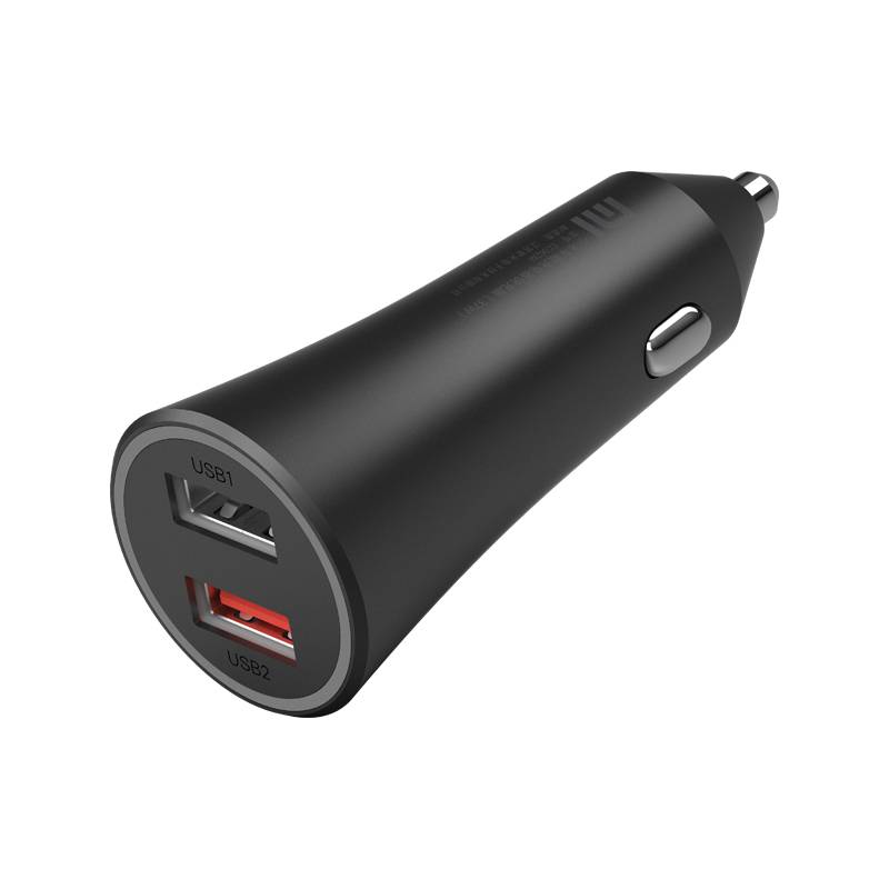 Xiaomi Mi - Auto-Netzteil - 37 Watt - 3 A - Fast Charge - 2 Ausgabeanschlussstellen (2 x USB)