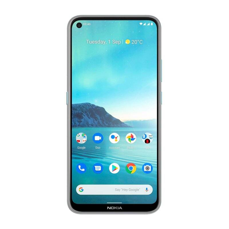 cofi1453® Silikon Hülle Basic kompatibel mit NOKIA 3.4 Case TPU Soft Handy Cover Schutz Transparent