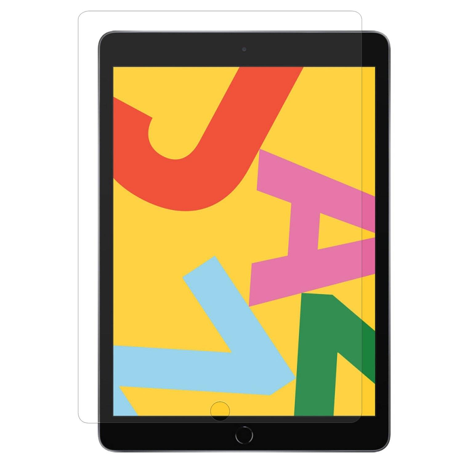 cofi1453® Schutzglas 9H kompatibel mit Apple iPad 10.2" 2020 Displayschutzfolie Schutzfolie Passgenau