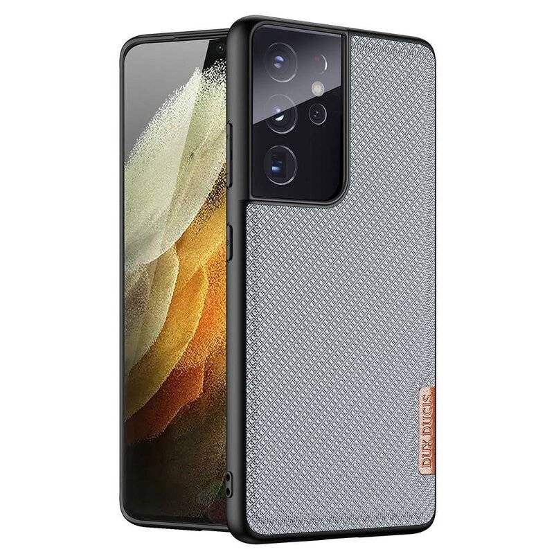 Dux Ducis Fino Back Cover Case Hülle Schutz Handyhülle kompatibel mit Samsung Galaxy S21 (G991F) Kristallblau