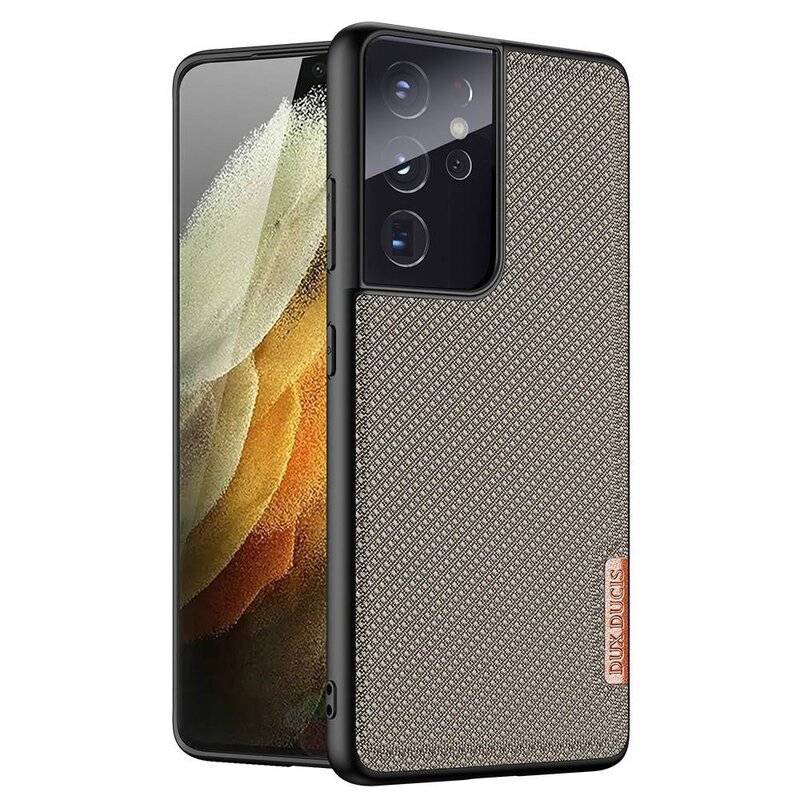 Dux Ducis Fino Back Cover Case Hülle Schutz Handyhülle kompatibel mit Samsung Galaxy S21 (G991F) Soldier Grün