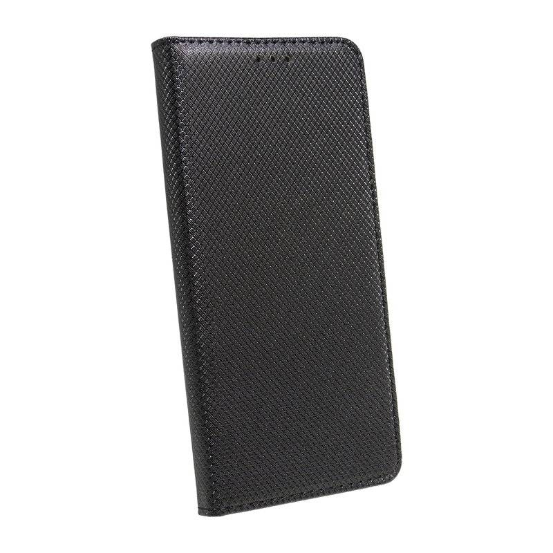 Buch Tasche "Smart" für SAMSUNG GALAXY S21 PLUS ( G996F ) Handy Hülle Schutzhülle mit Standfunktion, Kartenfach Schwarz