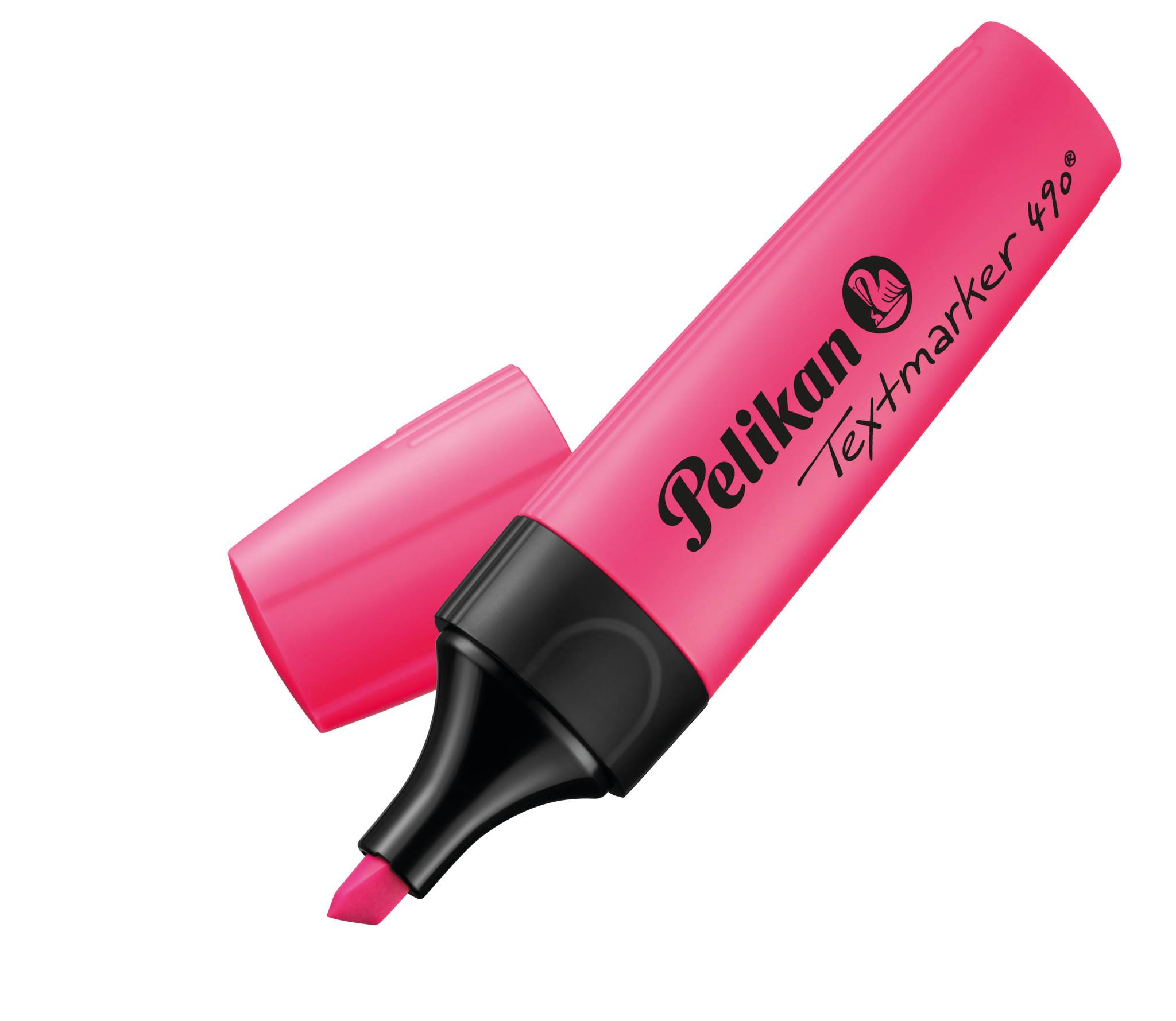 Pelikan Textmarker 490, 1 Stück(e), Pink, Pink, Tinte auf Wasserbasis, Deutschland, Sichtverpackung