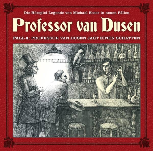 Professor van Dusen jagt einen Schatten (Neue Fäll Sprecher: Bernd Vollbrecht/Nicolai Tegeler/Nicole Hannak u a, Professor van Dusen 4, CD