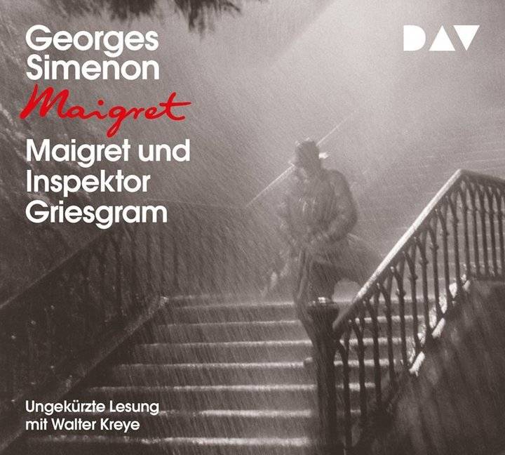 Maigret und Inspektor Griesgram, 1 Audio-CD Ungekürzte Lesung mit Walter Kreye (1 CD), Lesung. CD Standard Audio Format