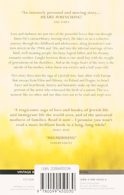 A Tale of Love and Darkness Winner of the WELT-Literaturpreis 2004