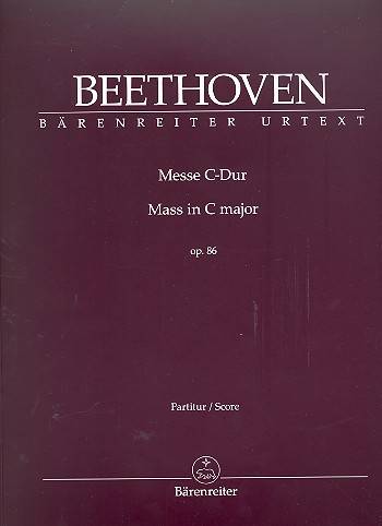 Messe, Partitur Partitur, Bärenreiter Urtext