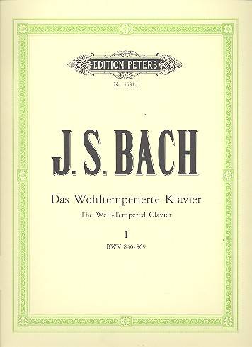 Das Wohltemperierte Klavier I, BWV 846-869. Bd.1 Klavier zu 2 Händen. (Ausgabe Kreutz)