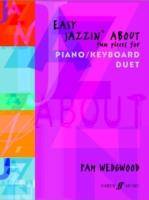 Easy Jazzin' About Piano Duet (Piano Duet)