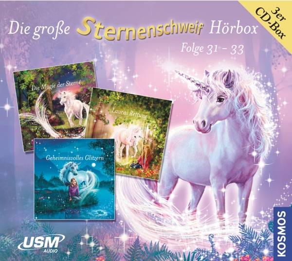 Die große Sternenschweif Hörbox Folgen 31-33 (3 Audio CDs), 3 Audio-CD CD Standard Audio Format, Hörspiel