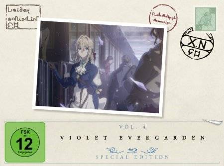 Violet Evergarden Staffel 1 / Vol. 4 / Limited Special Edition