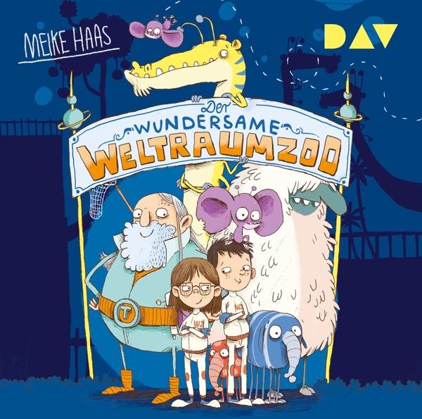 Der wundersame Weltraumzoo, 2 Audio-CDs Lesung mit Mia Diekow (2 CDs), Lesung. CD Standard Audio Format