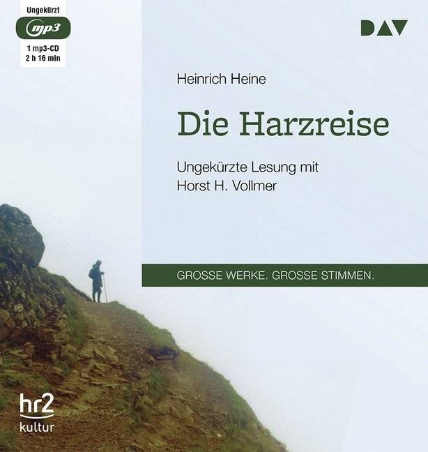 Die Harzreise, 1 MP3-CD Ungekürzte Lesung mit Horst H. Vollmer (1 mp3-CD), Lesung. MP3 Format