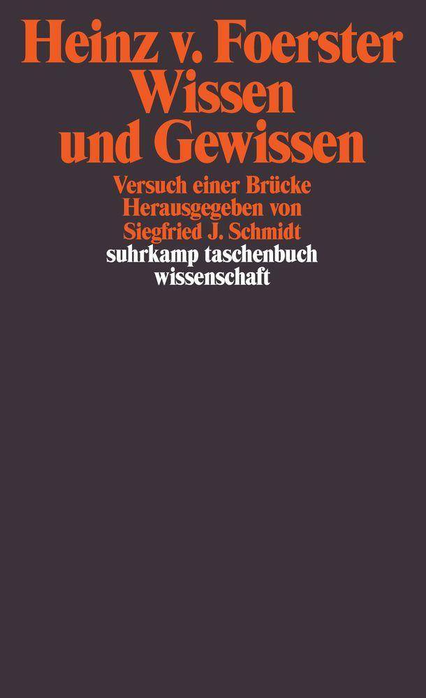 Wissen und Gewissen Versuch einer Brücke