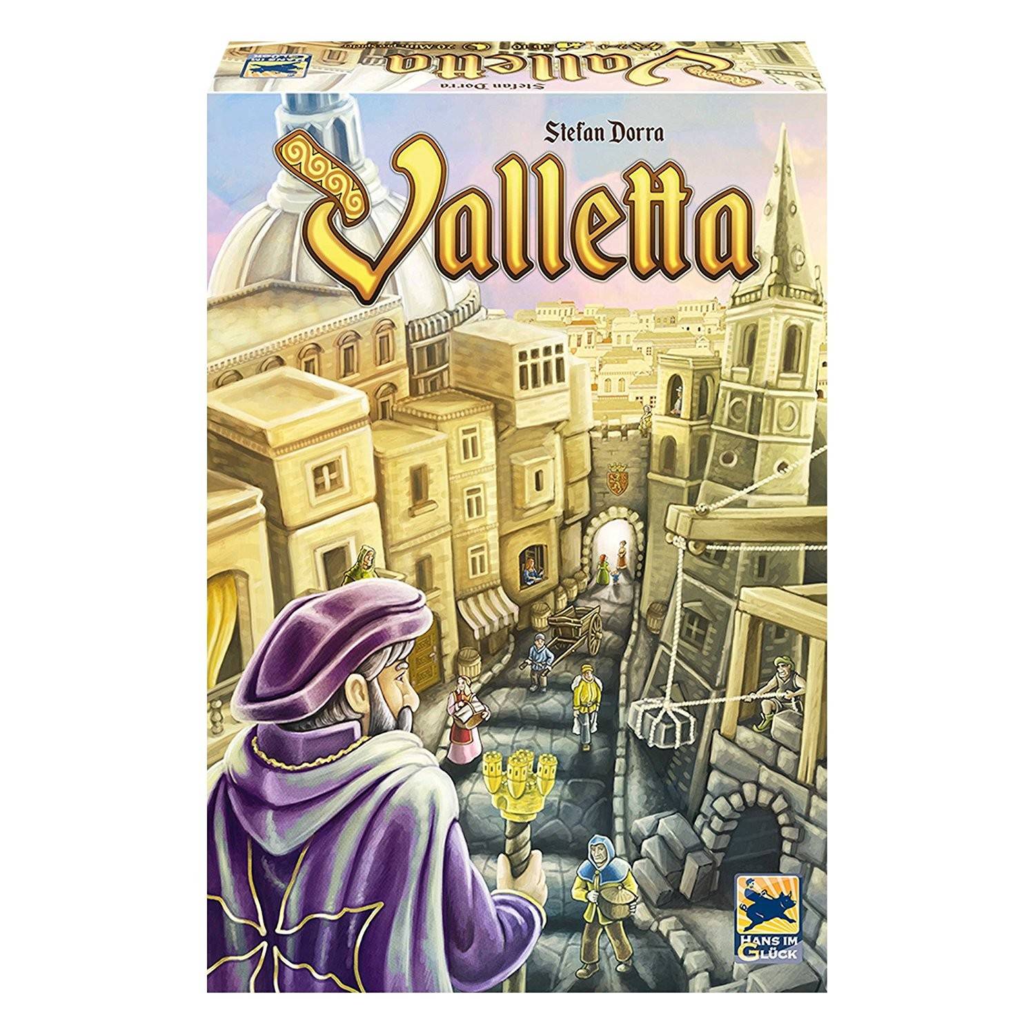 Schmidt 48272 - Valletta, Legespiel Strategiespiel für 2-4 Spieler