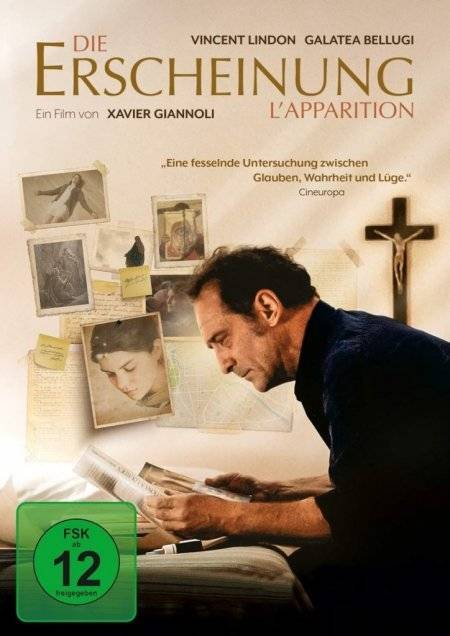 Die Erscheinung Regie: Xavier Giannoli, Schauspieler: Vincent Lindon/Galatea Bellugi u a, F 2018, FSK ab 12, DVD-Video, Dt/frz, UT: Dt