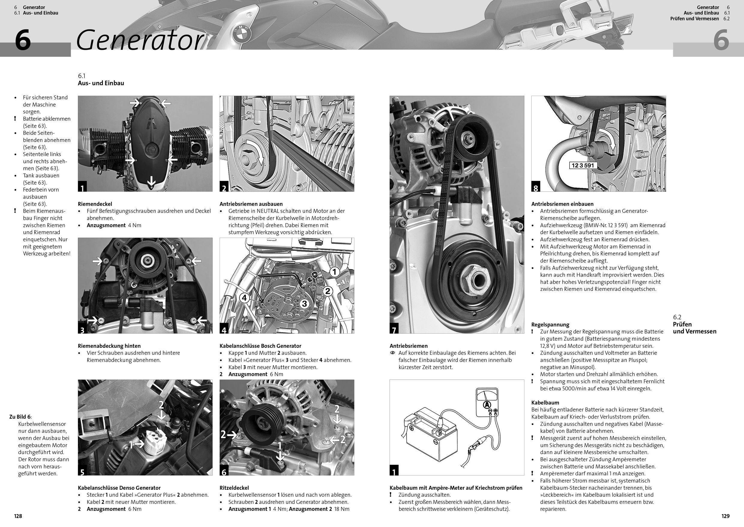 BMW R1200GS Adventure Modelljahre 2004-2012. Wartung und Reparaturen Schritt für Schritt erklärt. Iin Wort und Bild