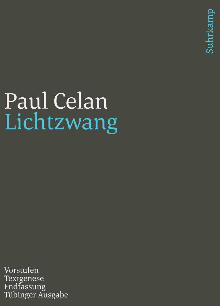 Werke. Tübinger Ausgabe Lichtzwang. Vorstufen - Textgenese - Endfassung
