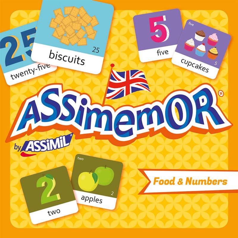Assimemor Food & Numbers Das kinderleichte Englisch-Gedächtnisspiel von ASSiMiL