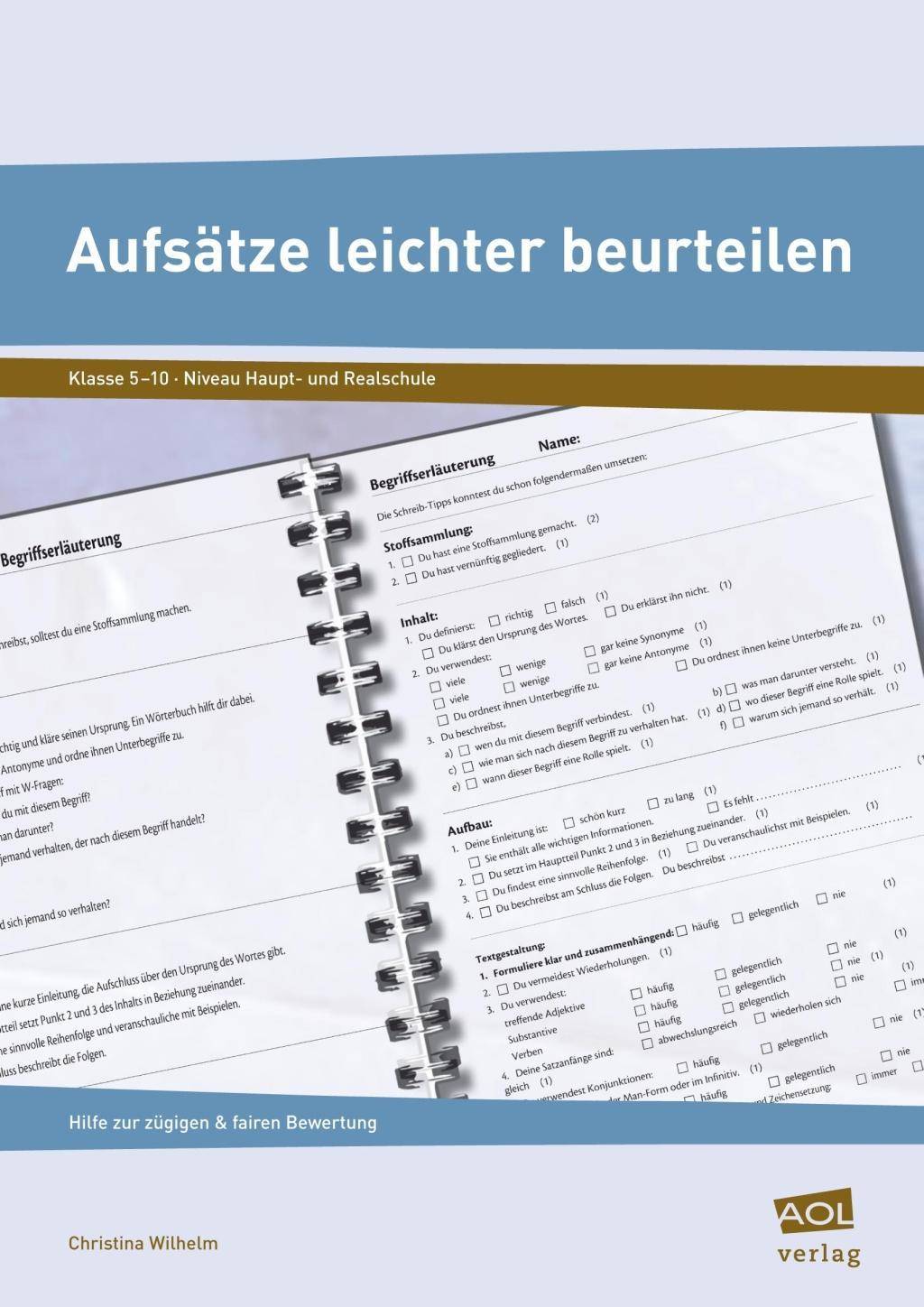 Aufsätze leichter beurteilen Hilfe zur zügigen und fairen Bewertung (5. bis 10. Klasse)
