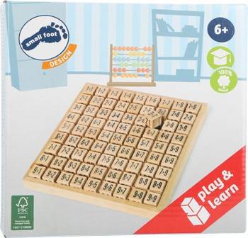 Small Foot 10953 - Rechenbrett - Das kleine 1x1