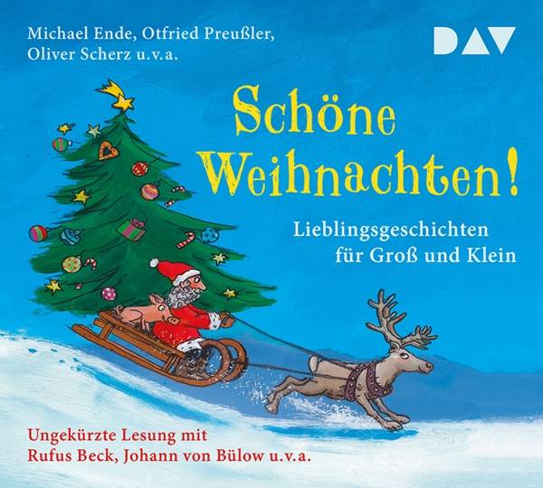 Schöne Weihnachten! Lieblingsgeschichten für Groß und Klein, 3 Audio-CDs Ungekürzte Lesung mit Johann von Bülow u.v.a. (3 CDs), Lesung. CD Standa