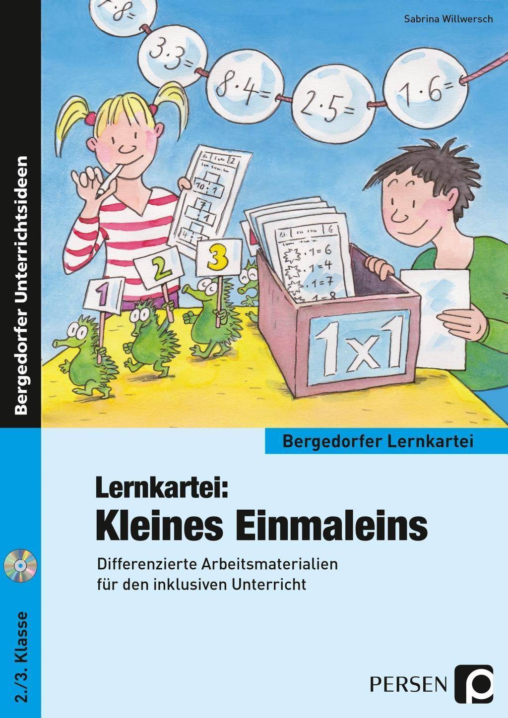 Lernkartei: Kleines Einmaleins Differenzierte Arbeitsmaterialien für den inklusiven Unterricht (2. und 3. Klasse)