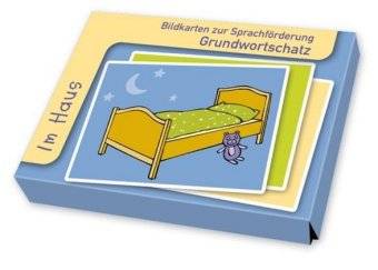 Bildkarten zur Sprachförderung: Im Haus 32 Bildkarten, Bildkarten zur Sprachförderung - Bildkarten zur Sprachförderung: Grundwortschatz