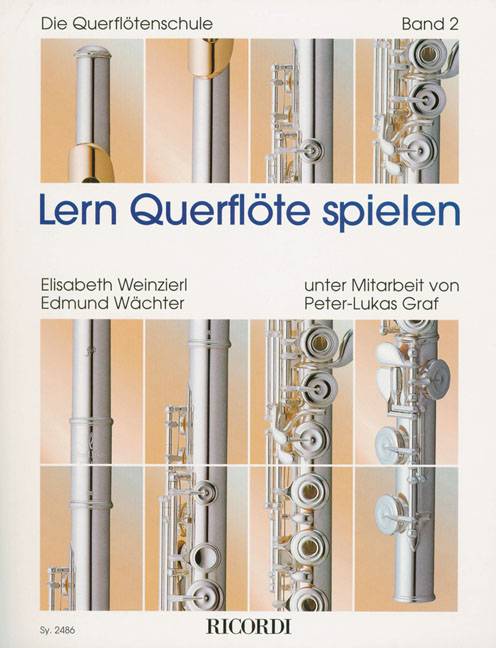 Lern Querflöte spielen, mit Audio-CD. Bd.2 Die Querflötenschule, Mit CD, Noten
