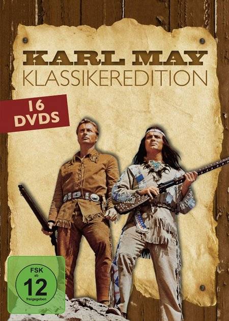 Karl May Klassiker-Edition Der Schatz im Silbersee / Winnetou und das Halbblut Apanatschi / Winnetou und sein Freund Old Firehand / Unter Geiern / Der
