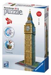 Ravensburger 12554 - Big Ben 3D Puzzle, 215 Teile Erleben Sie Puzzeln in der 3. Dimension!