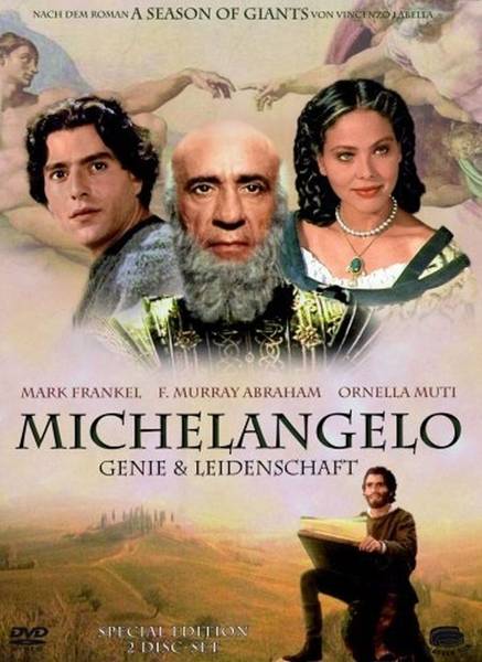 Michelangelo, 2 DVDs, deutsche u. italienische Version Genie & Leidenschaft. USA/Italien/Deutschland