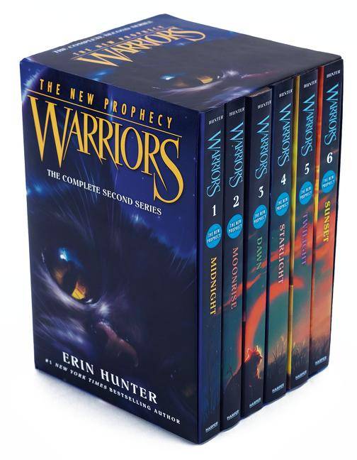 Warrior Cats, The New Prophecy, 6 Vols. The Complete Second Series