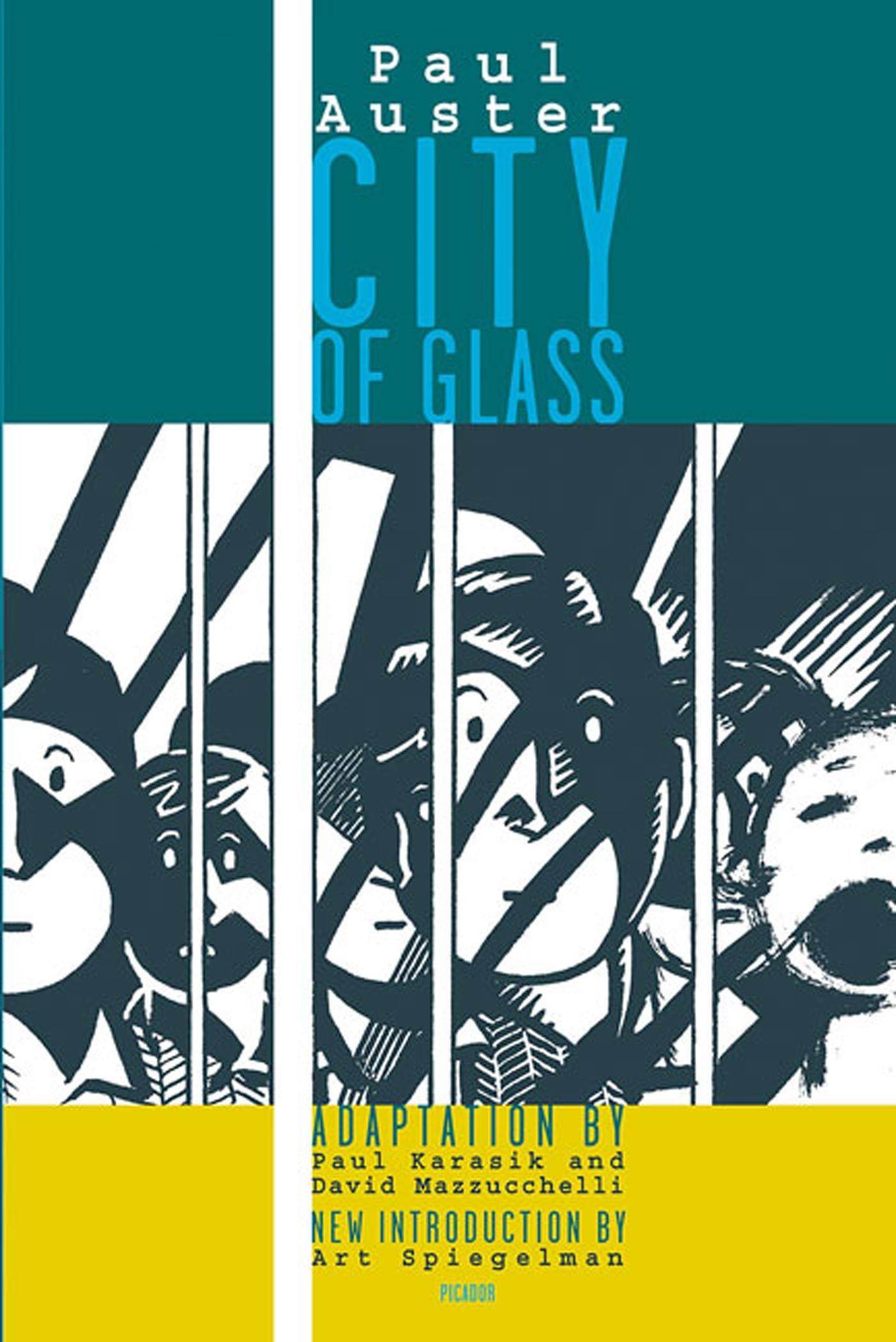 Paul Auster' City of Glass A Graphic Novel. Introduct. by Art Spiegelman