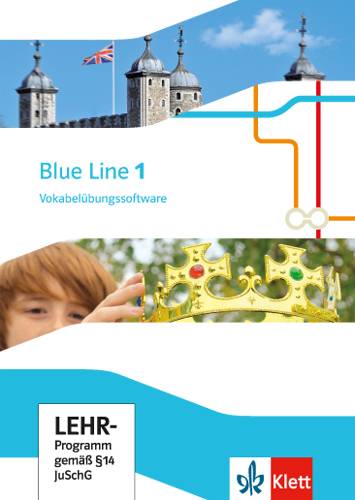 Blue Line 1, CD-ROM Vokabelübungssoftware Klasse 5