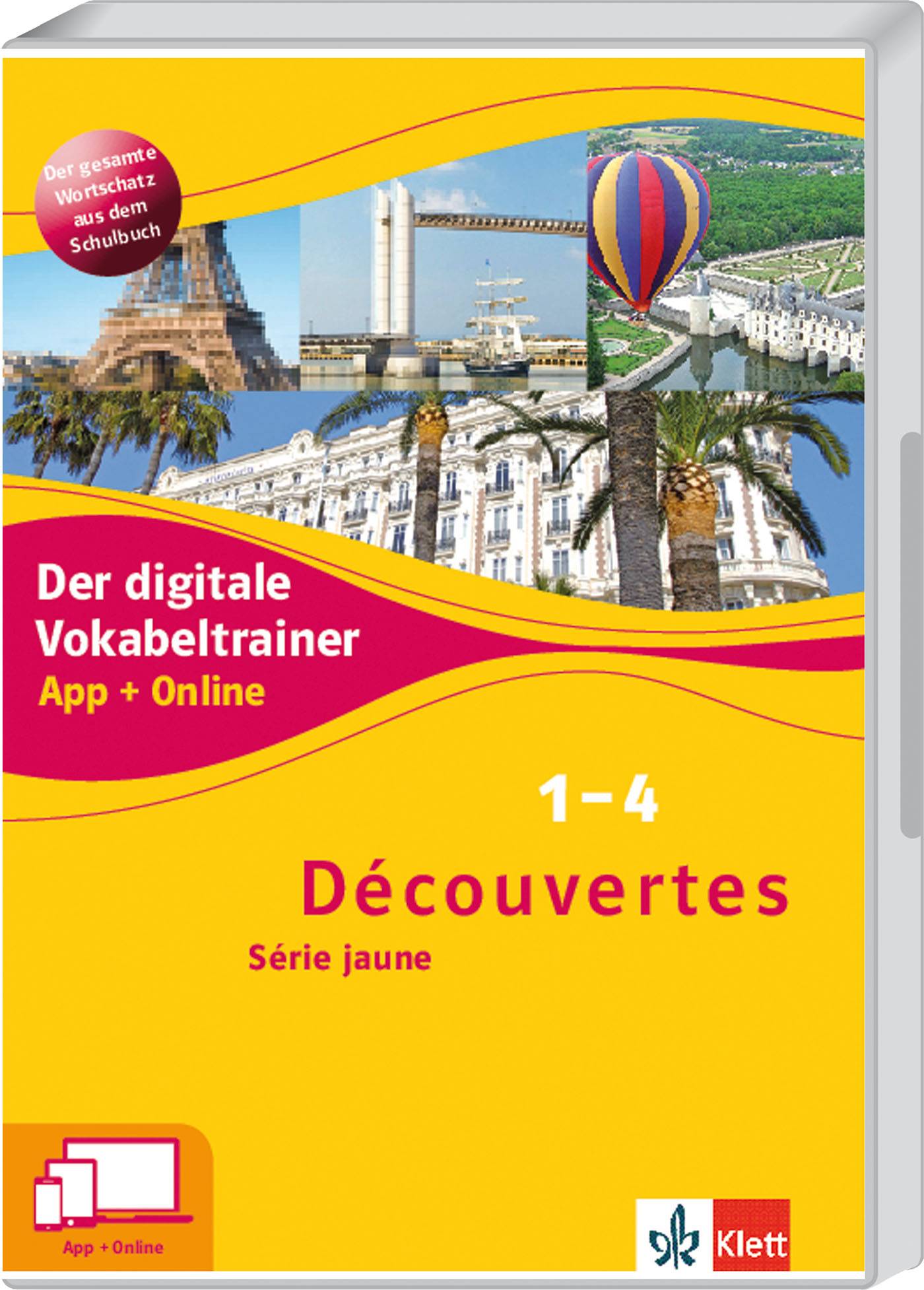 Der digitale Vokabeltrainer, App + Online, Produktcode Der gesamte Wortschatz aus dem Schulbuch. Karte mit Freischalt-Code + Kurzanleitung