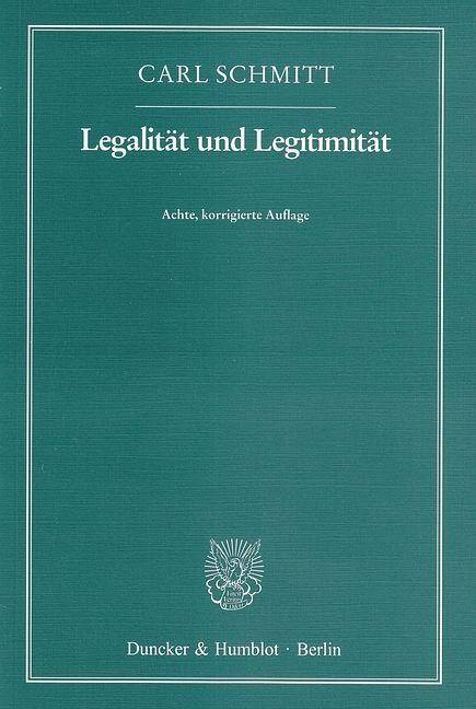 Legalität und Legitimität