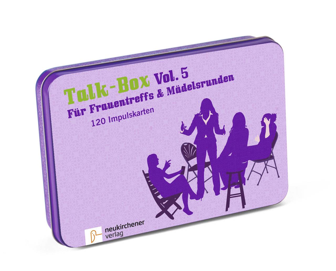 Talk-Box, Für Frauentreffs & Mädelsrunden (Spiel) 120 Fragekarten