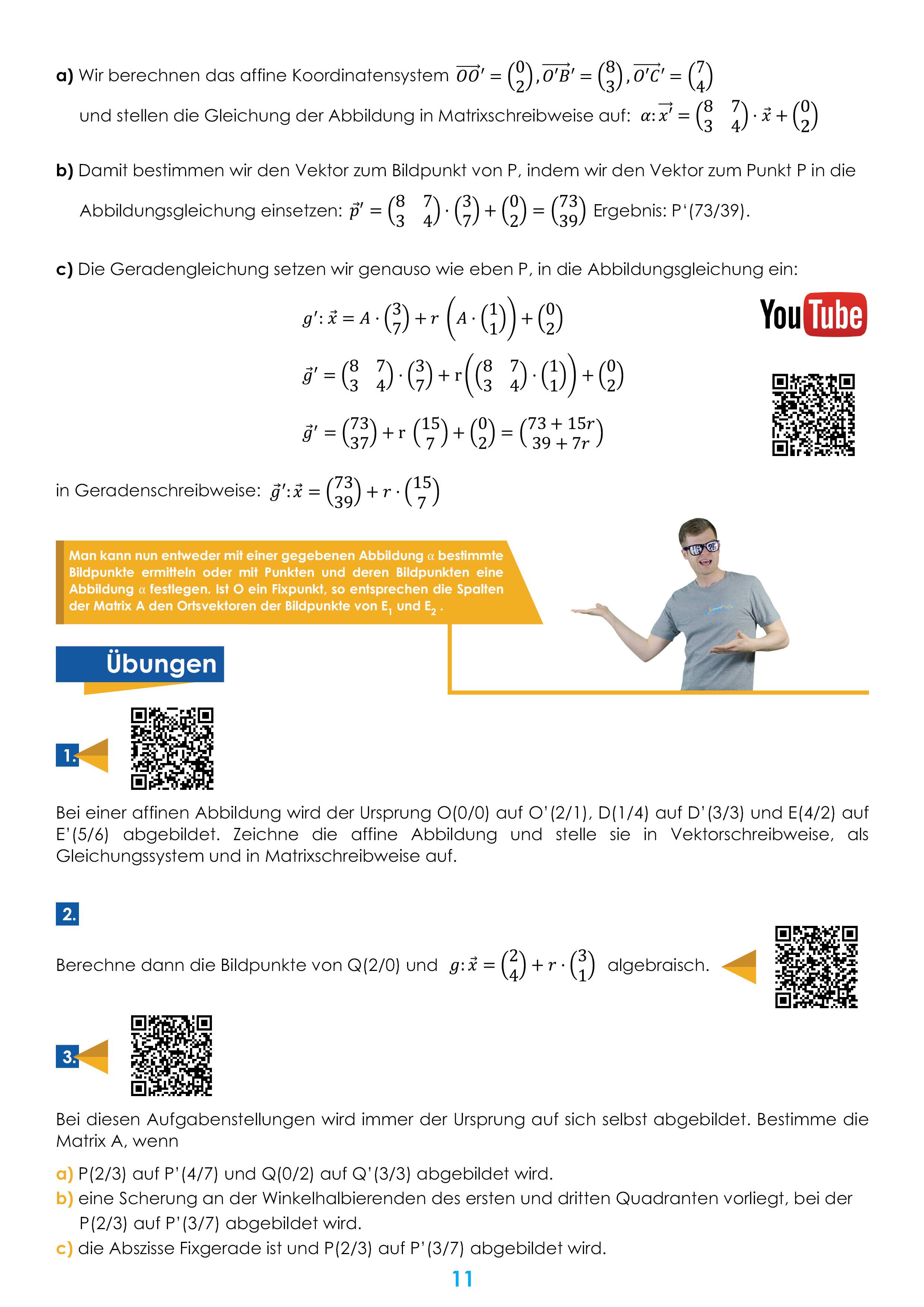 Das Übungsheft Oberstufe Mathematik. Tl.4 Stochastik, Geometrie, Lineare Algebra - Abitur StrandMathe Übungsheft und Lernheft Gymnasium Klasse 12/13
