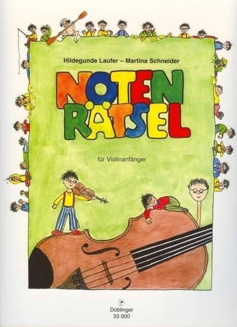 Notenrätsel für Violinanfänger Violine.