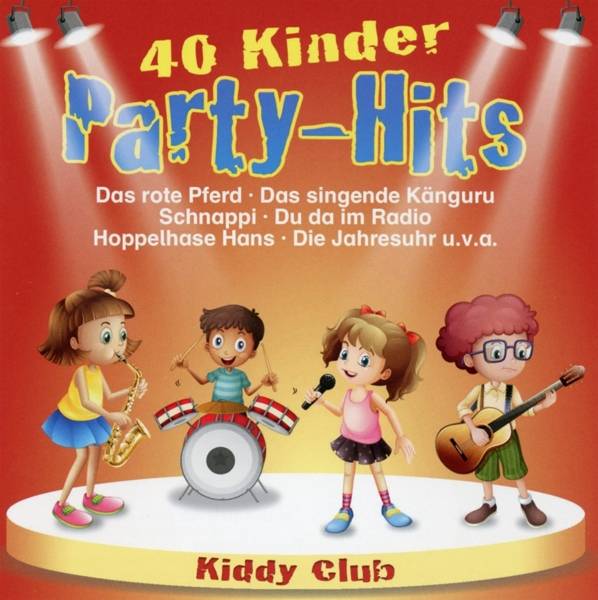 40 Kinder Party-Hits, 2 Audio-CDs